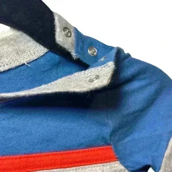 Tucker & Tate - Blue w stripes short sleeve- boys 3 months - Picture 3 of 4